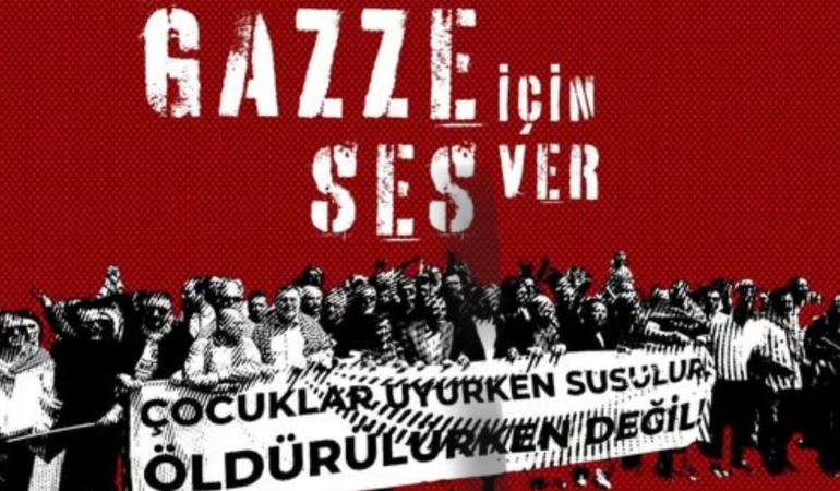 “İzmir Gazze İçin Ayağa Kalktı!”