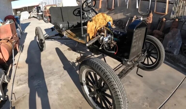 100 Yıllık Ford Model T Motoruna Turbo Takıldı