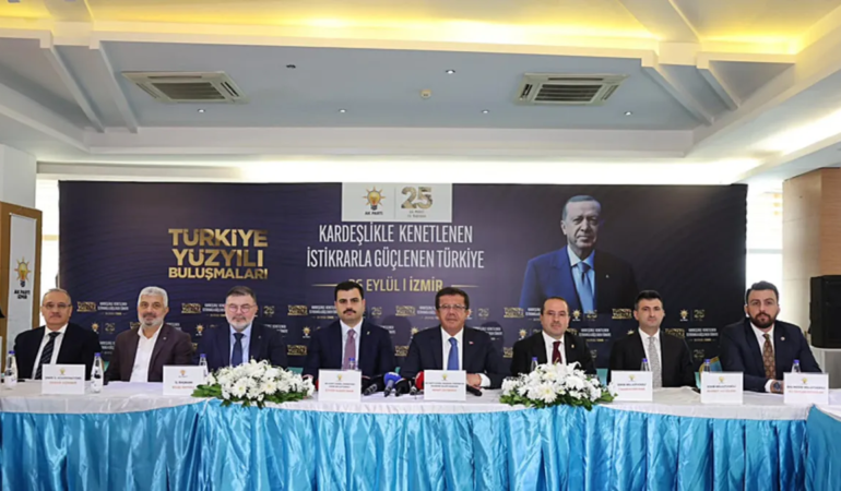 AK Parti’nin ‘Türkiye Yüzyılı Buluşmaları’ etkinliği İzmir’de başladı.