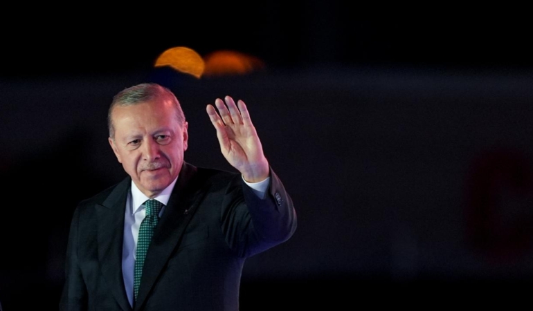 Cumhurbaşkanı Erdoğan, Filenin Sultanları’nı kutladı.