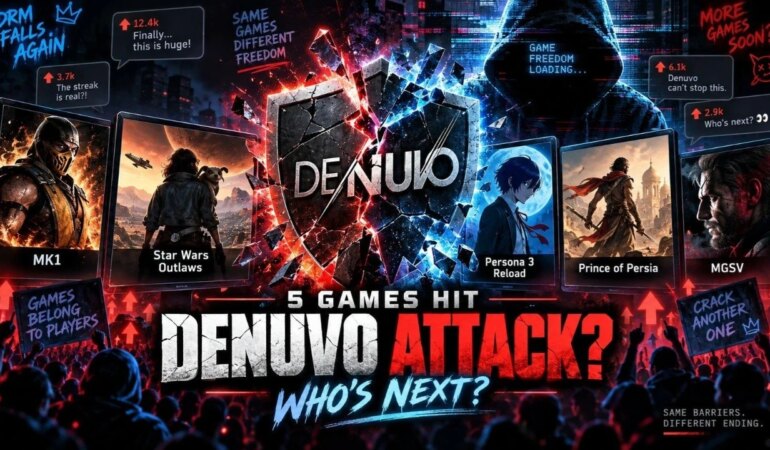Denuvo için 24 saatlik kabus: Altı oyunun koruması birbiri ardına aşıldı.