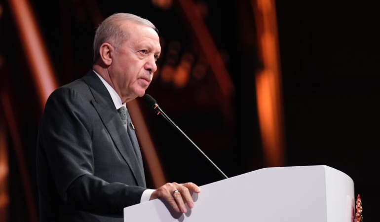 Cumhurbaşkanı Erdoğan: Türkiye, bölgesinde bir istikrar merkezi konumundadır.