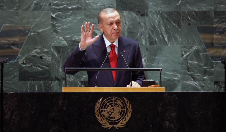 Cumhurbaşkanı Erdoğan, BM Genel Kurulu’na katılmak amacıyla ABD’ye yolculuk yapıyor.