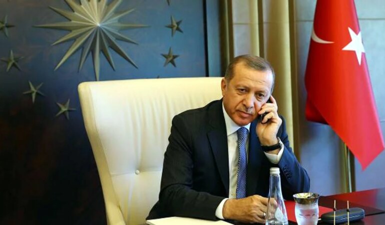 Cumhurbaşkanı Erdoğan, BAE Devlet Başkanı Al Nahyan ile bir araya geldi.