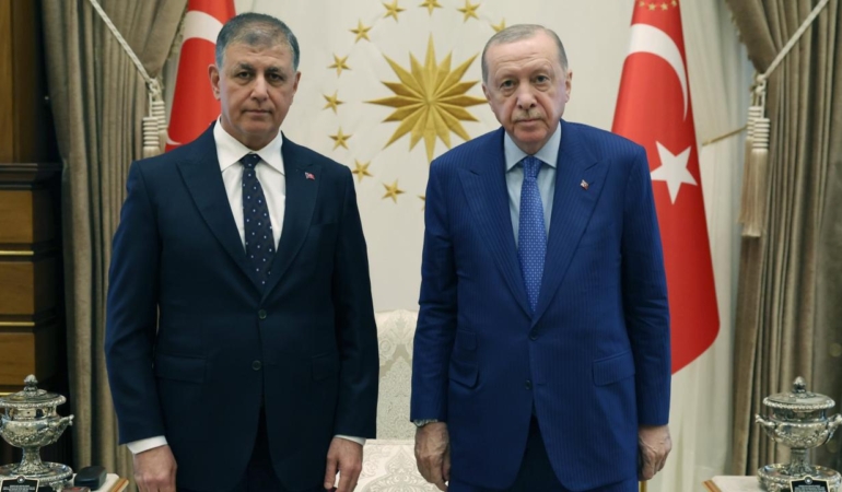 Cumhurbaşkanı Erdoğan, Cemil Tugay ile bir araya geldi.