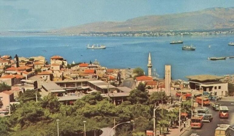 İzmir’in zaman içindeki dönüşümü! Görenleri şaşkına çevirdi.