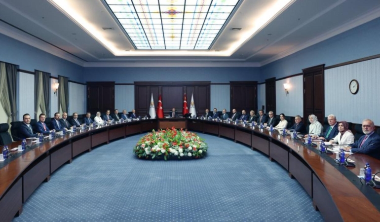 AK Parti Merkez Yürütme Kurulu bir araya geldi.