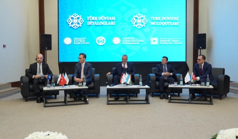 Özbekistan’da gerçekleştirilen “Türk Dünyası Diyalogları: Ortak Gelecek, Ortak Vizyon” paneli