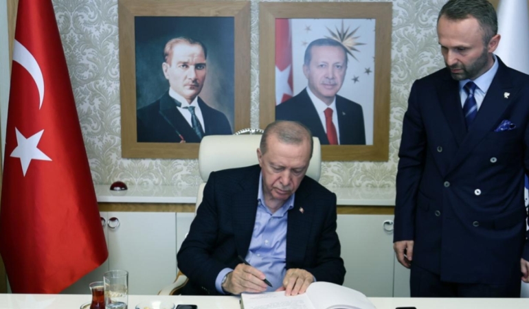 Cumhurbaşkanı Erdoğan, Recep Tayyip Erdoğan Üniversitesi’ni ziyaret etti.