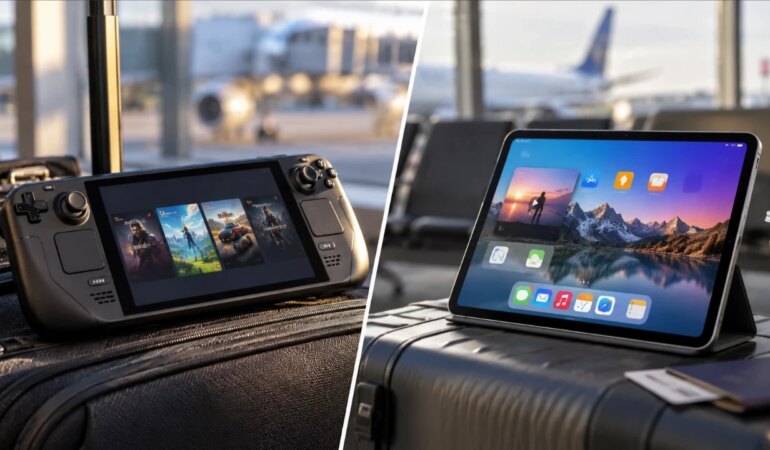 Steam Deck mi, tablet mi? Yolculukta hangisi daha pratik?