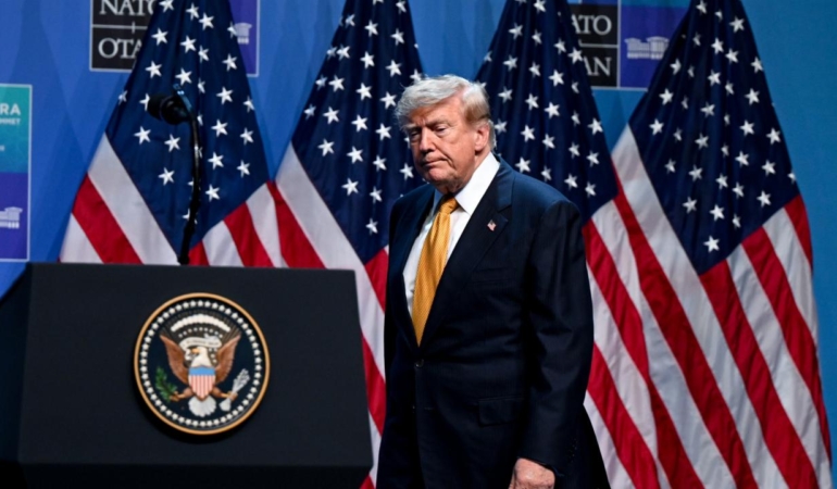 Trump, İngiltere’nin öncülüğünde İsrail’e getirilen yeni yaptırımlara itiraz etmedi.