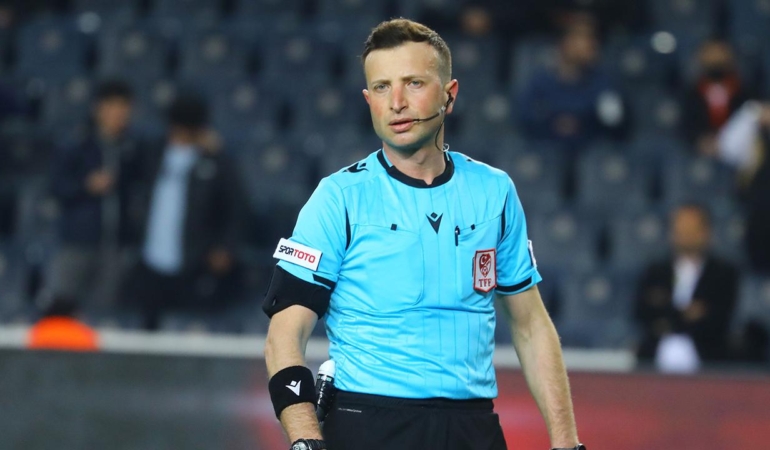 Hakem Yasin Kol adli makamlara gönderildi.